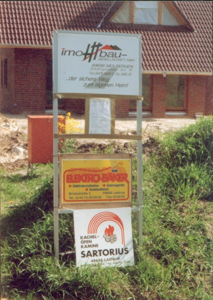 Das Bauschild